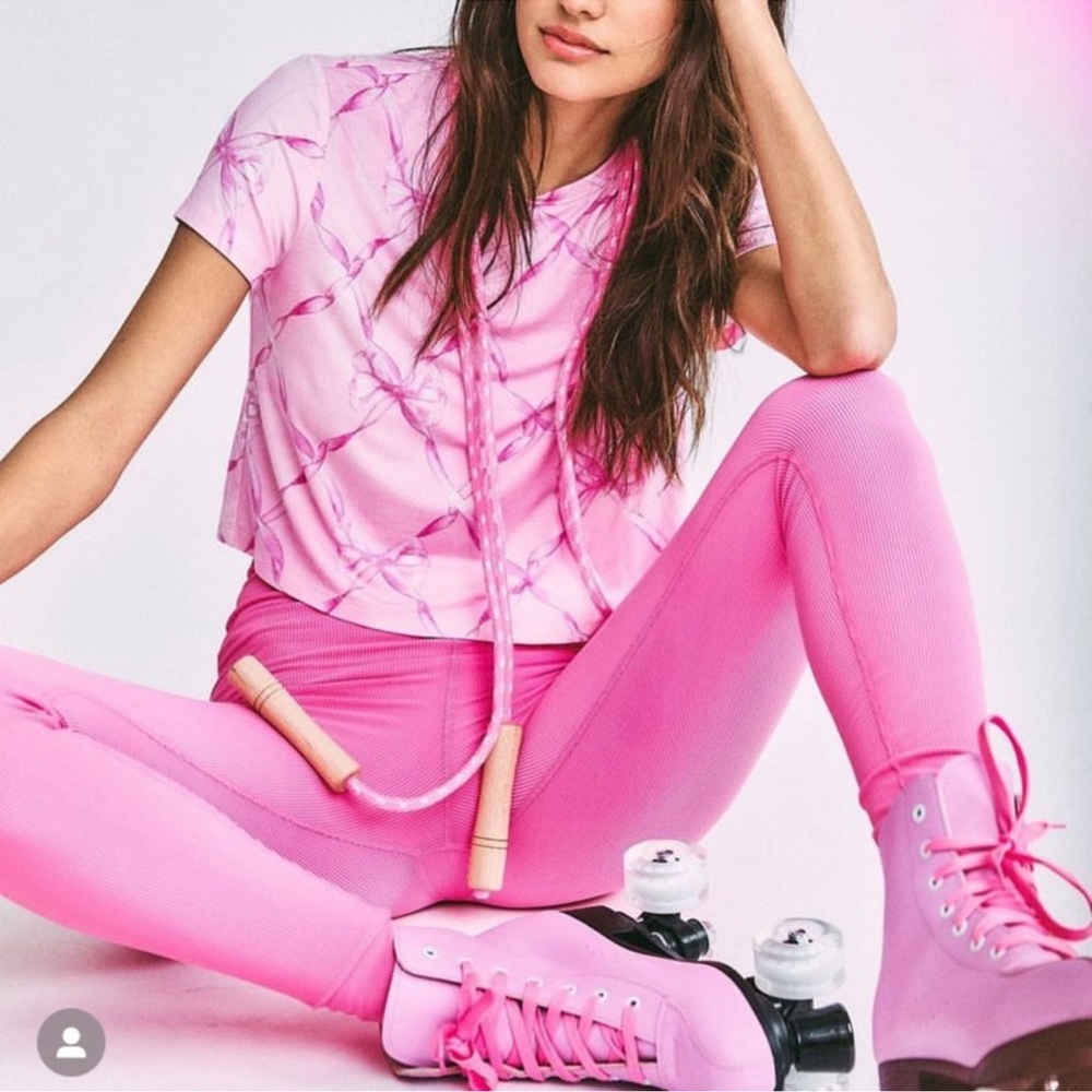 Loveshackfancy x beach riot leggings